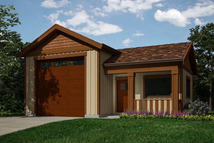 Full Rendering for House Plan #264860
