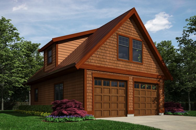 Full Rendering for House Plan #260061