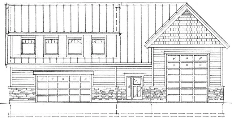 Full Rendering for House Plan #267614