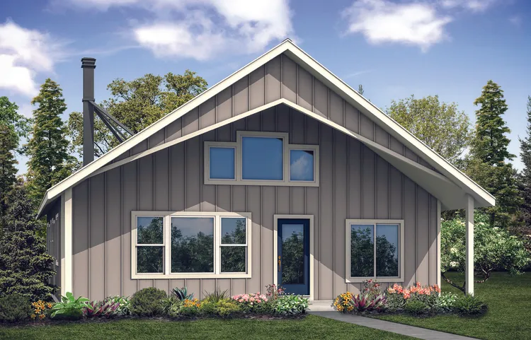 Full Rendering for House Plan #346071
