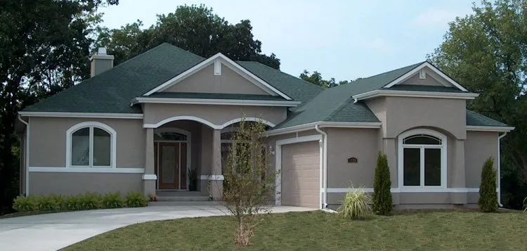Full Rendering for House Plan #866523