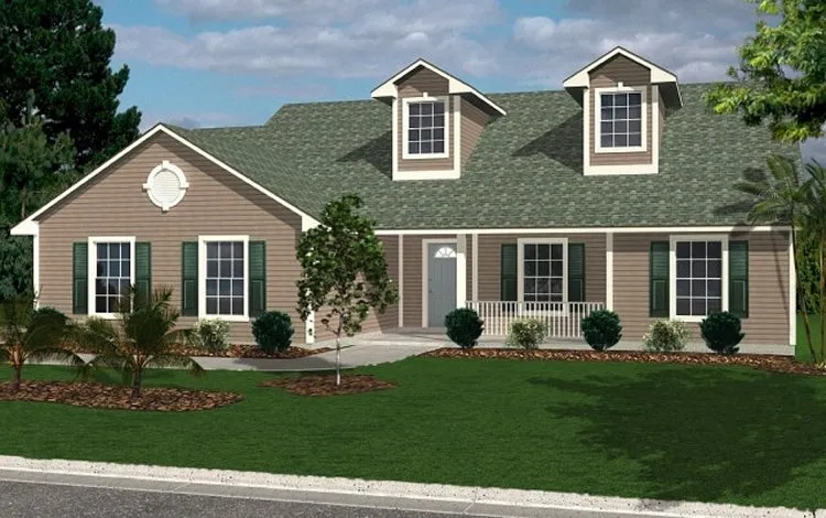 Full Rendering for House Plan #868141