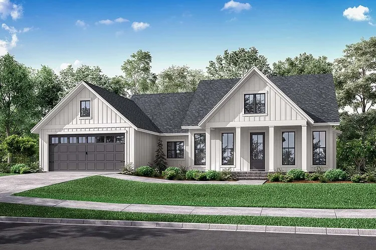 Full Rendering for House Plan #306071