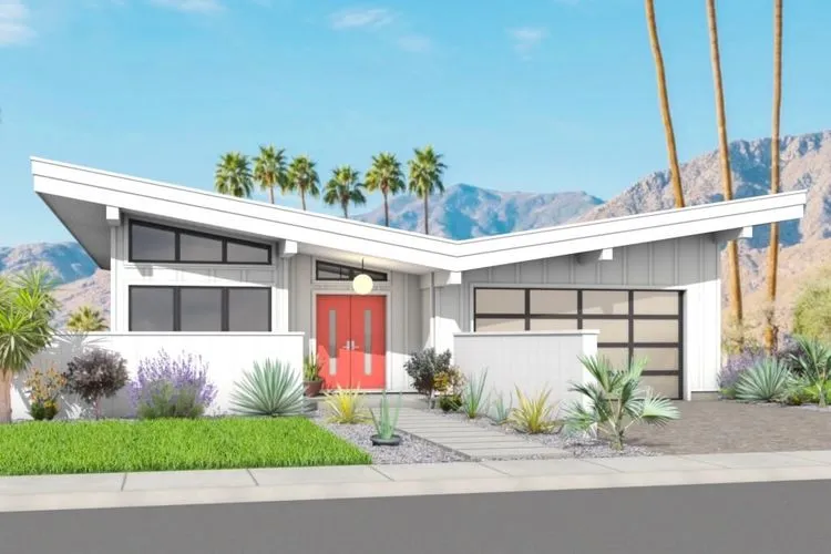 Full Rendering for House Plan #597261