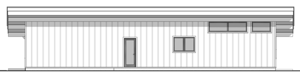 Right Elevation for House Plan #597261