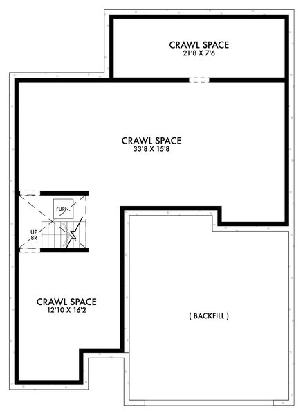 Floorplan lower for House Plan #594032