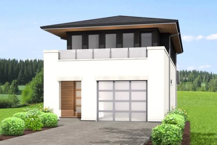 Full Rendering for House Plan #598391