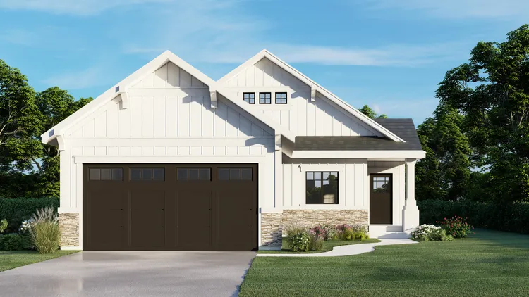 Full Rendering for House Plan #807371