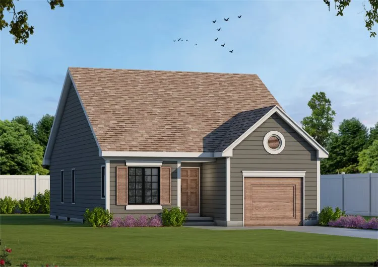 Full Rendering for House Plan #151901
