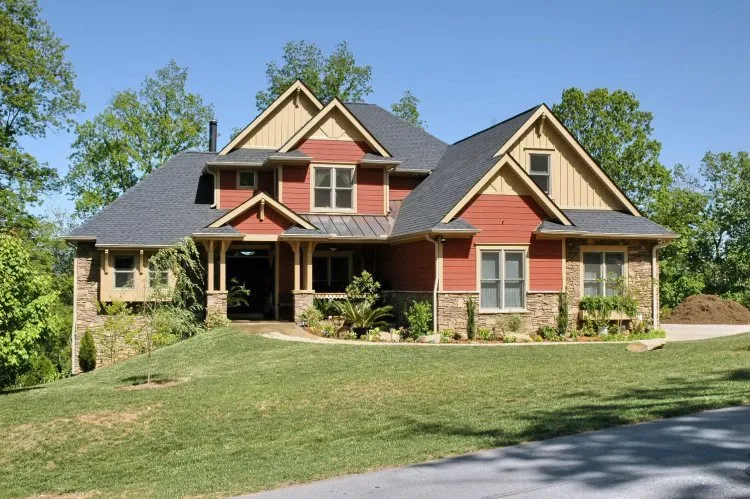 Full Rendering for House Plan #156742