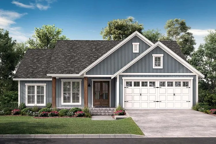 Full Rendering for House Plan #301251