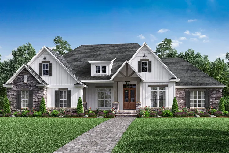Full Rendering for House Plan #309852