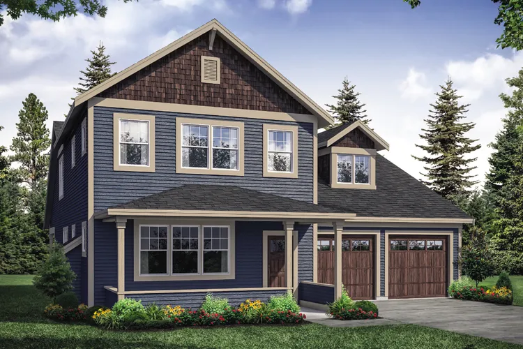 Full Rendering for House Plan #340792