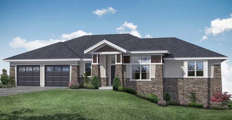 Full Rendering for House Plan #347323