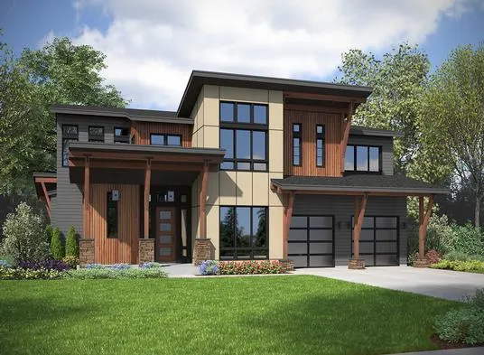 Full Rendering for House Plan #330704