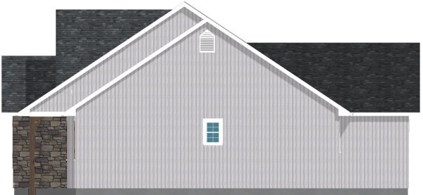 Right Elevation for House Plan #203010