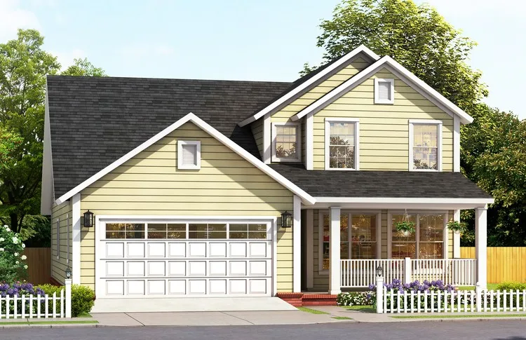 Full Rendering for House Plan #248032