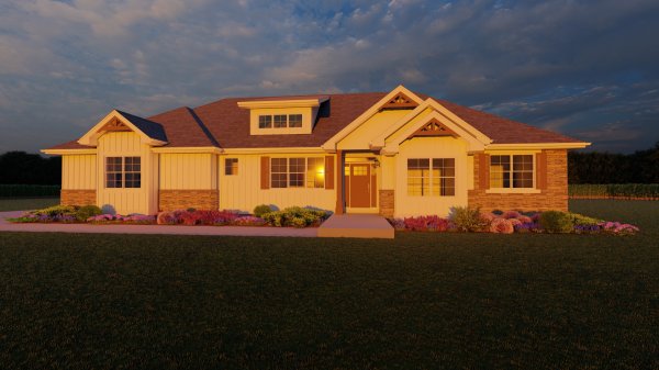ExteriorPhoto for House Plan #203070