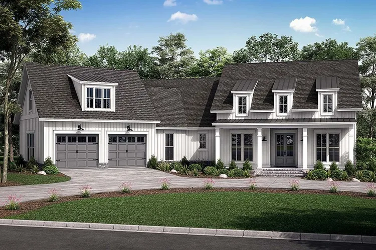 Full Rendering for House Plan #301032