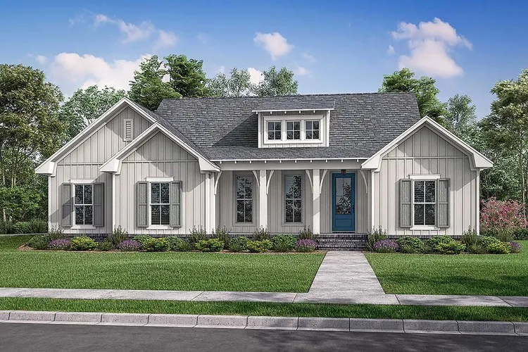 Full Rendering for House Plan #307961