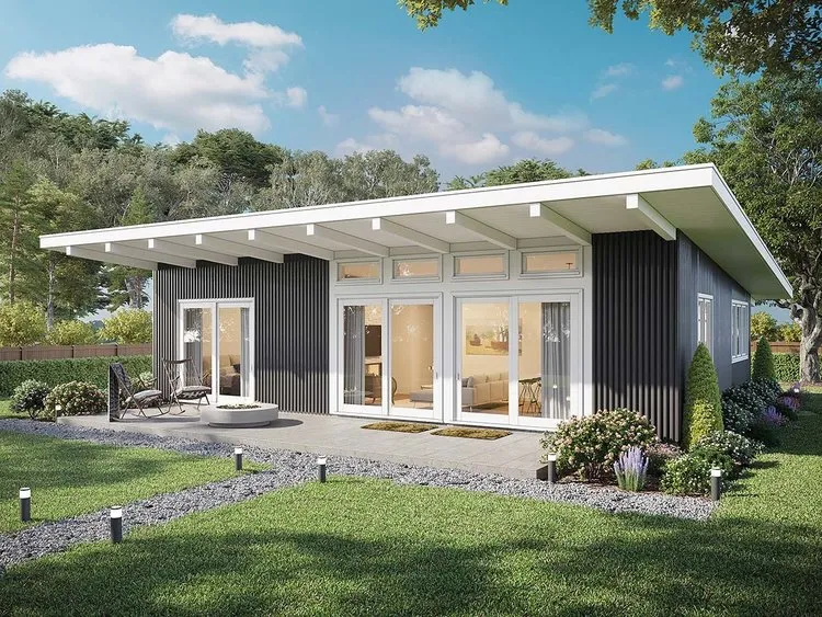 Full Rendering for House Plan #590621