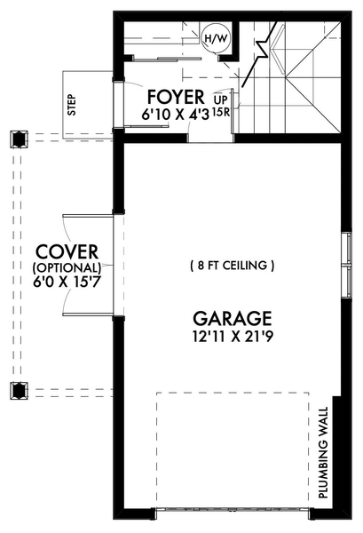Main Floor Plan for House Plan #594070