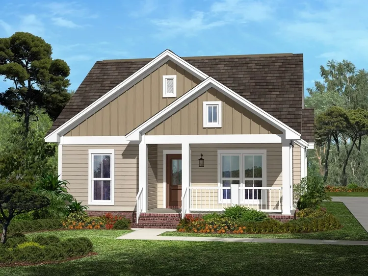 Full Rendering for House Plan #305731