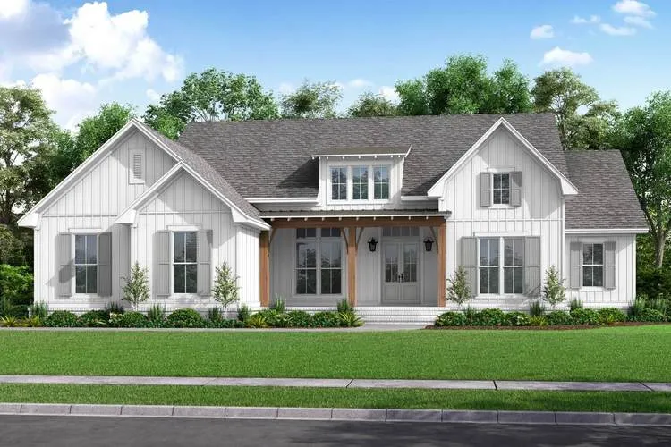 Full Rendering for House Plan #307482