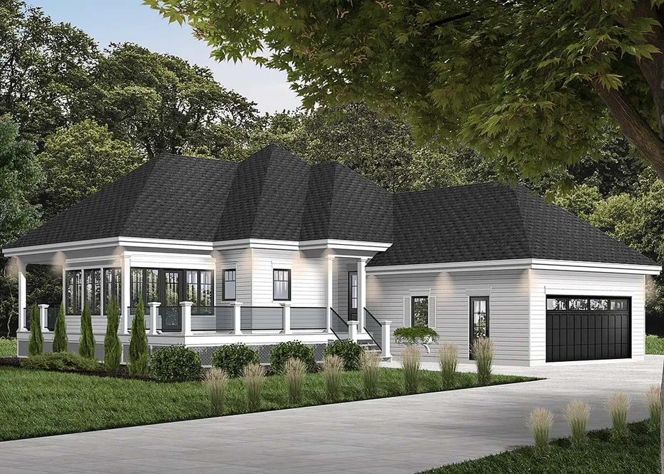 ExteriorPhoto for House Plan #146411