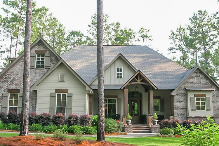 Full Rendering for House Plan #307952