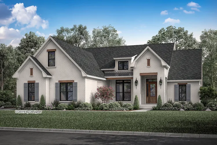Full Rendering for House Plan #305612