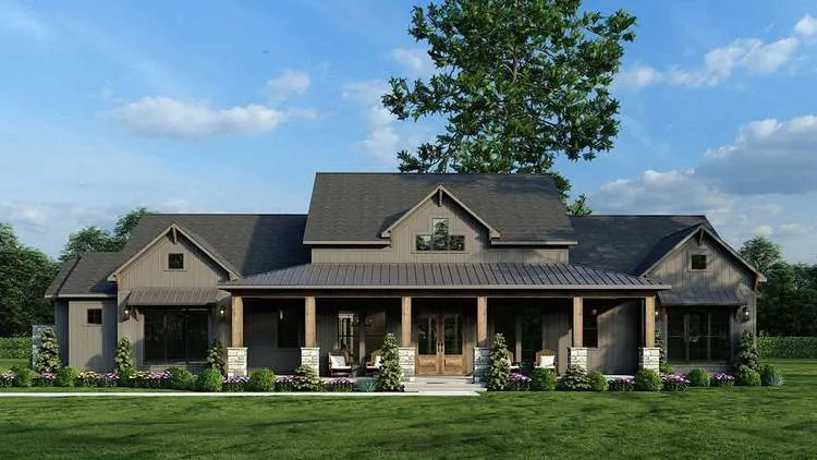 Full Rendering for House Plan #310842