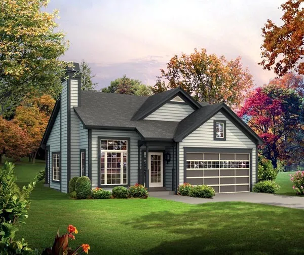 Full Rendering for House Plan #631822