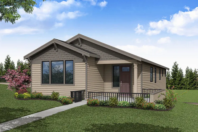Full Rendering for House Plan #341371
