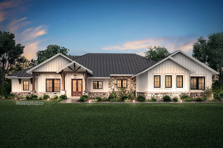 Full Rendering for House Plan #306633