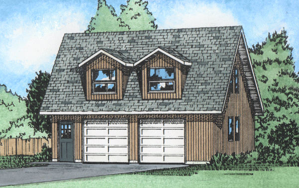 Full Rendering for House Plan #224210