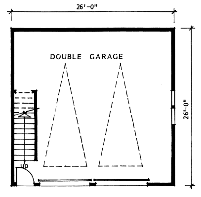 Main Floor Plan for House Plan #224210