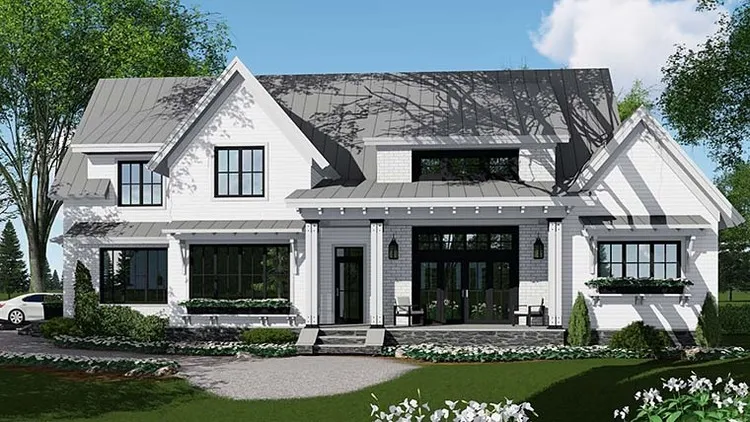 Full Rendering for House Plan #286882