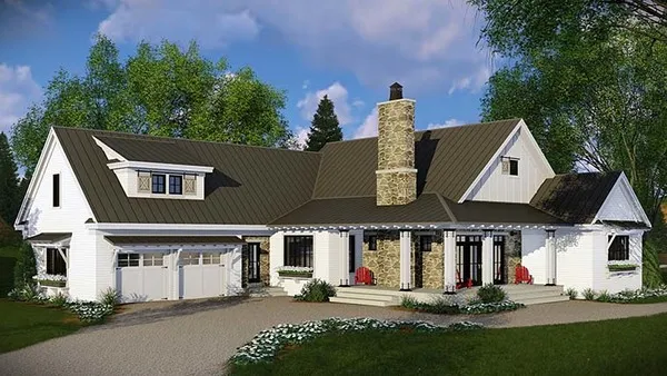 ExteriorPhoto for House Plan #281422