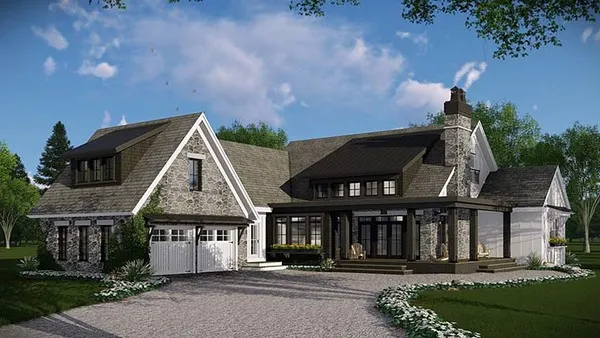 ExteriorPhoto for House Plan #283842