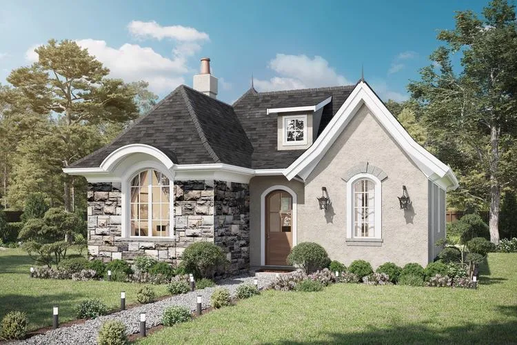 Full Rendering for House Plan #599980