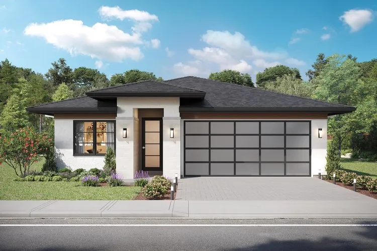 Full Rendering for House Plan #595751