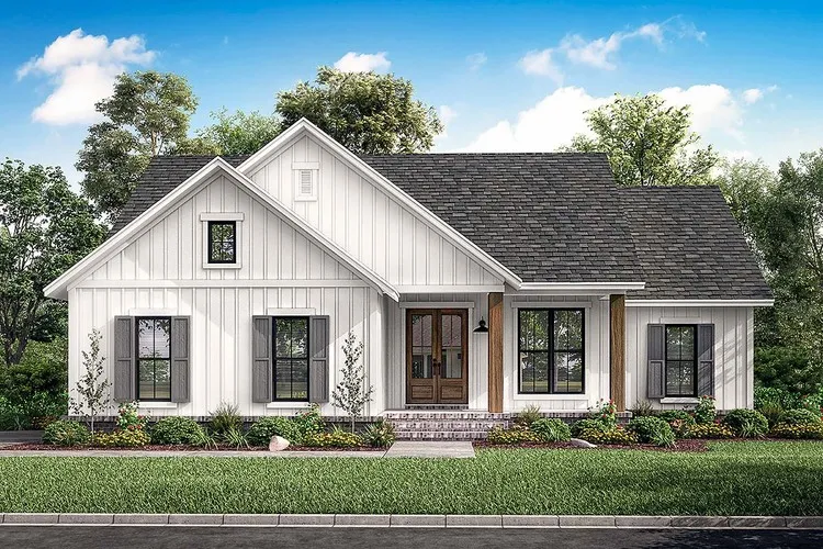 Full Rendering for House Plan #308931