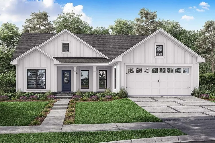 Full Rendering for House Plan #306141