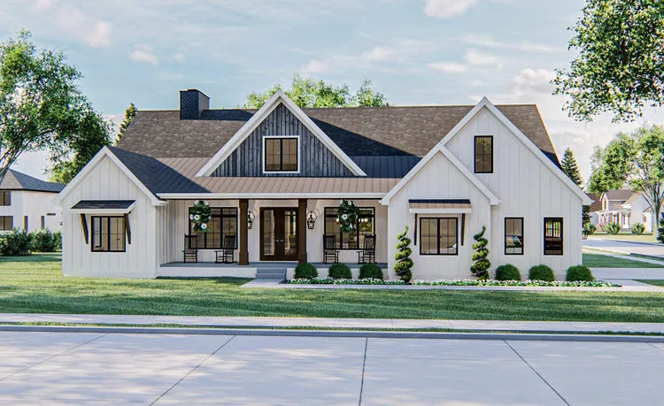 Full Rendering for House Plan #701642
