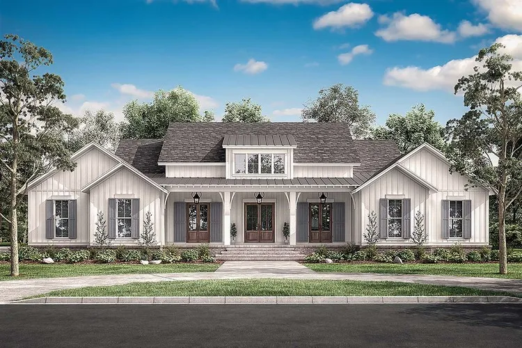 Full Rendering for House Plan #306703