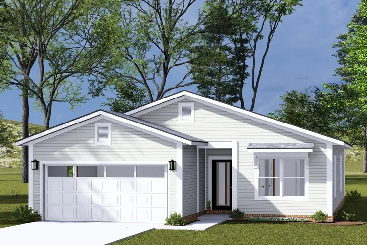 Full Rendering for House Plan #242431