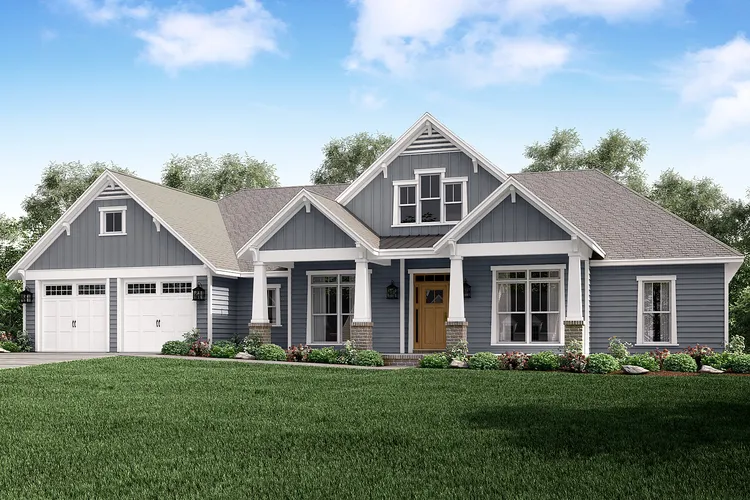 Full Rendering for House Plan #309572
