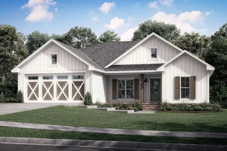 Full Rendering for House Plan #304621
