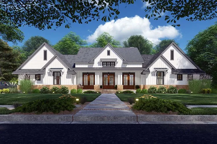Full Rendering for House Plan #647703